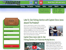 Tablet Screenshot of fishpredator.com
